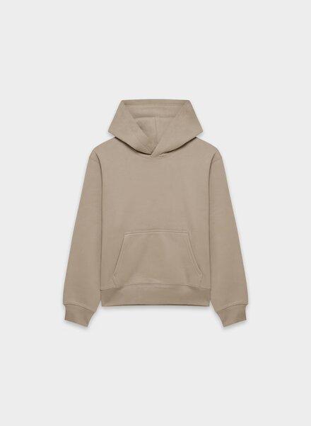 Product photo: taupe hoodie
