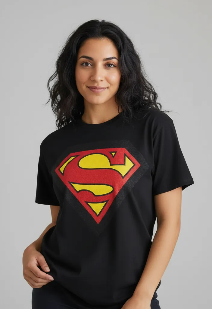 AI-generated fashion model in designer clothes